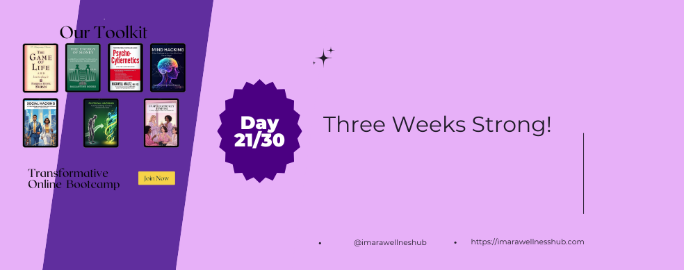 Day 21: Designing a Life You Don’t Want to Escape From